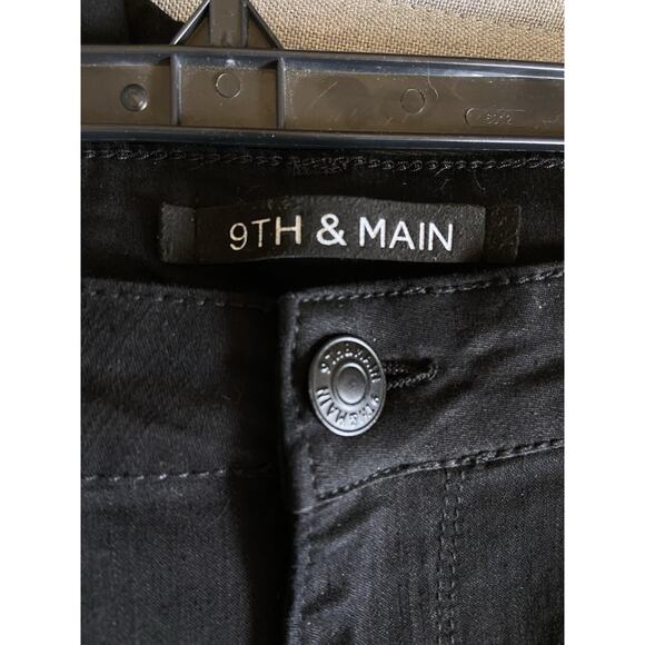 9th & Main Black Curvy Skinny Ankle Mid-Rise Stretch Jeans 20W 27" Inseam NEW - Picture 3 of 5